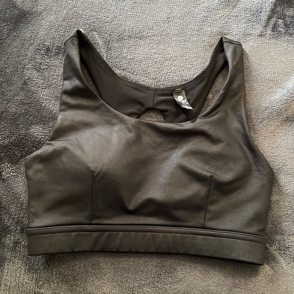 Black Sports Bra